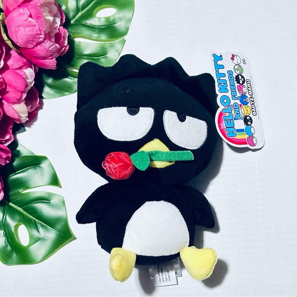 Valentine Hello Kitty And Friends Badtz-Maru Plush 9in NEW - Picture 6 of 10